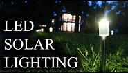 Sunnest Solar LED Lights Review and Install.