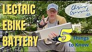 Lectric Ebike Battery - 5 Things You Need to Know