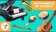 Apprends les instruments musicaux | VENT, CORDE ET PERCUSSION | Musique pour les enfants