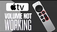 How to Fix Apple TV Remote Volume Buttons Not Working