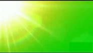 Sun lighting video clip in Green Screen By green screen studio