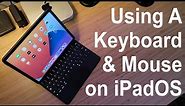 Using a Keyboard & Mouse on iPadOS