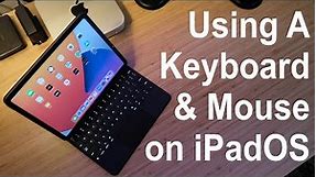 Using a Keyboard & Mouse on iPadOS