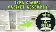 Effortless IKEA Corner Cabinet Assembly