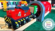 BRIO World Huge Toy Train Railway Track Build