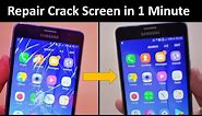 Fix a Broken Cracked Phone Screen at Home For Free | Best April Fool Video