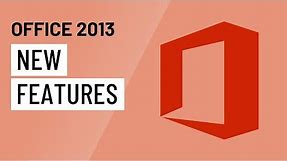 New Features in Office 2013