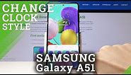 How to Change Lock Screen Clock in Samsung Galaxy A51 – Personalize Display