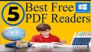 Best, Free PDF Readers For Windows 10, 7, 8, XP With Tabbed Interface