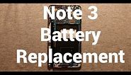 Galaxy Note 3 Battery Replacement How To Change