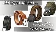 Different Types of Belts for Men with Names | Stylin' Net