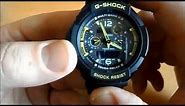 Casio G Shock GW 3500 B - 1A Mens Black Tough Solar Atomic Watch Review