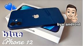 iPhone 12📱Blue 💙 Unboxing + accessories