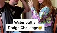 Water bottle dodge challenge | hannahandregal