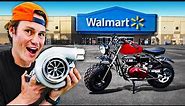 We Put a Wish.com Turbo on a Walmart Motorcycle