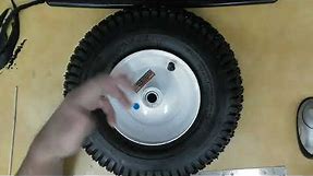 Harbor Freight 13” Pneumatic Tire with Hub Review Item 37767