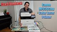 Canon MF656CDw Color Laser All In One Printer Unboxing and Real Review