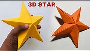Do This, To make PERFECT 3D Star the EASIEST Way | Paper Star | Paper Craft