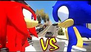 Sonic VS Knuckles the Echidna