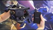Hands-On with HTC Vive Wireless Adapter!