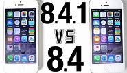 iOS 8.4.1 VS iOS 8.4 - Performance & WiFi Speed Test Comparison