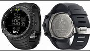 PALADA Men's Digital Sports Watch Waterproof Tactical Watch with LED Backli