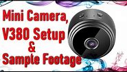 Amazon Mini Security Camera Setup & V380 Pro App Setup 2021