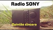 Radio SONY modelo icf-18 é bom? confira.