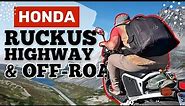 Honda Ruckus Highway / Off-Road Adventure in Remote Canada!