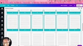 How to Create Blank Lined Pages Using Canva
