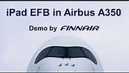 iPad EFB in Airbus A350 brought to you by The Pilot Network