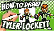 How to Draw Tyler Lockett - Seattle Seahawks NFL Football Player