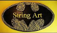 Fadenbild Batman | String Art