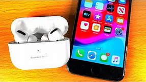 How To Connect AirPods to iPhone 6 (AirPods Pro / AirPods) (iPhone 6 / 6 Plus)