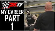 WWE 2K17 - My Career - Let's Play - Part 1 - "Superstar Creation (Facescan), Intro, And Tutorial"