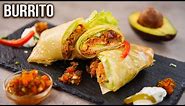 Burrito Recipe | How to Make Burrito at Home | Mexican Burrito Wrap | Easy Veg Wrap Recipes | Ruchi