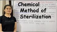 Chemical Methods of Sterilization | Part-2 | Liquid Method | Gaseous Method