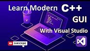 Create your first C++ GUI Windows Form using Visual Studio 2022 (Getting started)