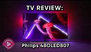 Philips 48OLED807 OLED TV review - is this the perfect smaller TV for desktop, gaming and movies?