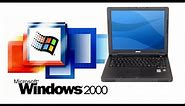 Dell Inspiron 1000 running Windows 2000
