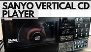 Sanyo DAD 8 Vertical Loading CD player vintage (1983)