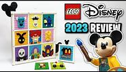 LEGO 100 Years of Disney Animation Icons (43221) - 2023 Set Review