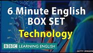 BOX SET: 6 Minute English - Internet and Technology English mega-class! One hour of new vocabulary!
