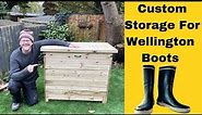 Custom Storage For Wellington Boots And Walking Boots