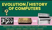 Evolution of Computers Assignment | Computer History | @quicklearnerss