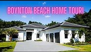 SNEAK PEAK INTO A BOYNTON BEACH FLORIDA NEW CONSTRUCTION HOME