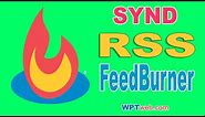 Syndicating Your RSS Feed URL With Feedburner - WordPress Tutorial 16