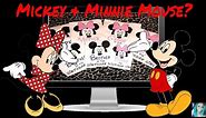 HTV Mickey & Minnie Mouse Shirt | Cricut Explore Air 2 | Design Space
