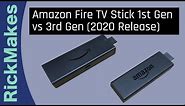 Amazon Fire TV Stick 1st Gen vs 3rd Gen (2020 Release)