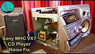 How I fixed the Sony Mini HiFi CD player grinding noise and a look inside the system